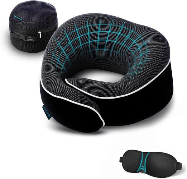 Proglobe Resekudde set med memory foam recension
